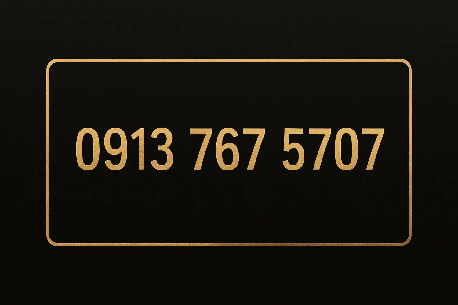 5707 767 0913 سیمکارت رند دوبل 7|سیم‌کارت|یزد, |دیوار