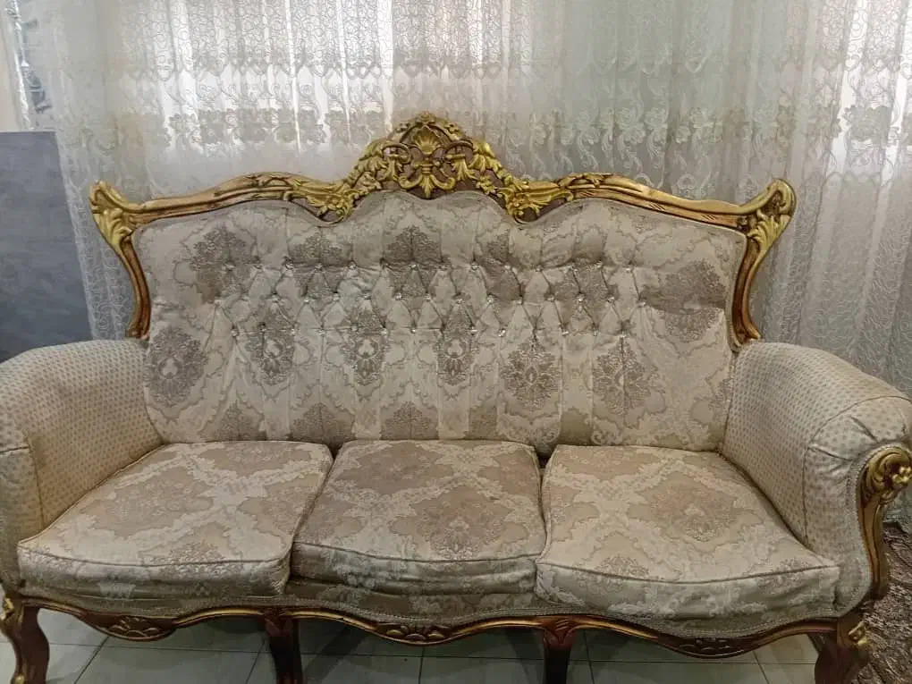 مبل راحتی ۷ نفره و مبل سلطنتی ۷ نفره|مبلمان خانگی و میز عسلی|اهواز, دغاغله|دیوار