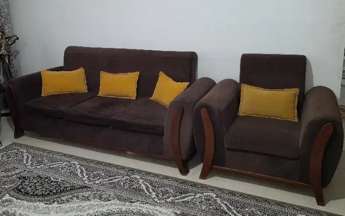 مبل هفت نفره|مبلمان خانگی و میز عسلی|سبزوار, امیر کبیر|دیوار