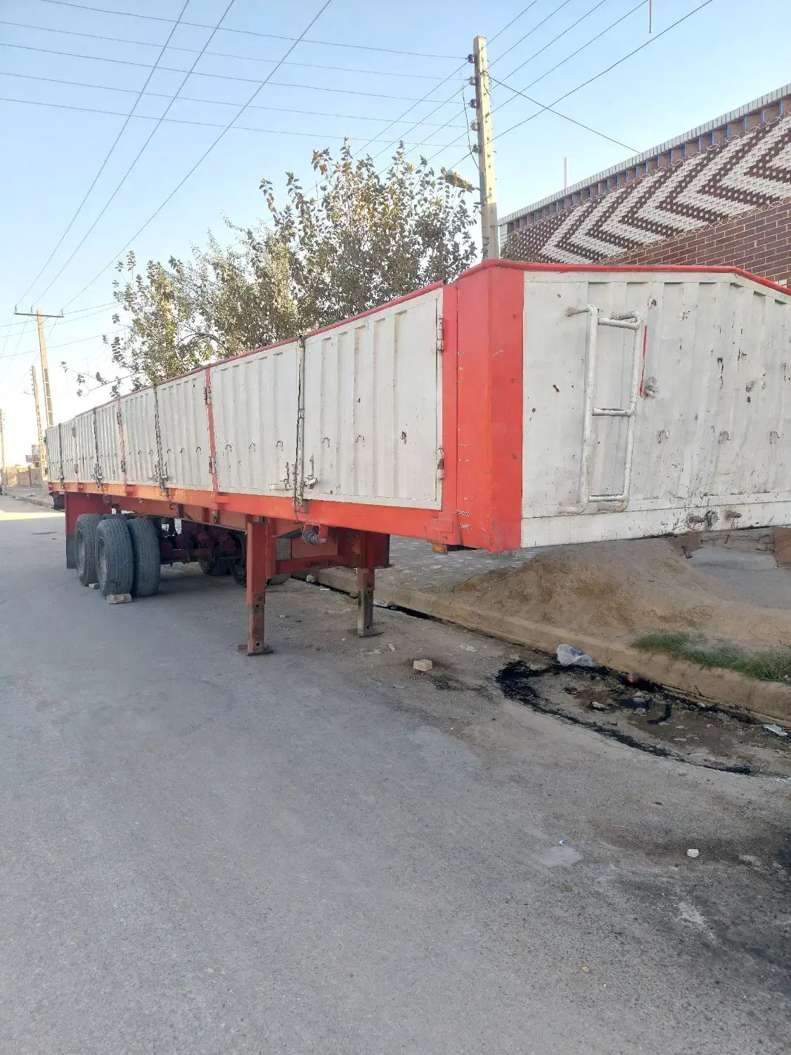لبه جفت|خودرو سنگین|خاش, |دیوار