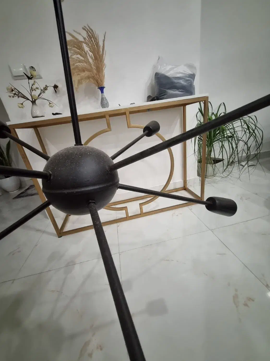 لوستر وزرا ۸ شاخه|لوستر و چراغ آویز|صومعهسرا, |دیوار