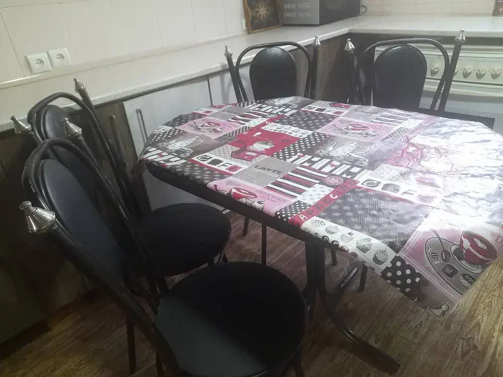 میز نهارخوری ۴ نفره|میز و صندلی غذاخوری|مشکیندشت, |دیوار