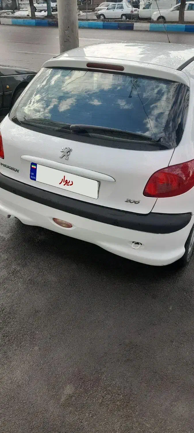 پژو206تیپ5|خودرو سواری و وانت|اسکو, |دیوار