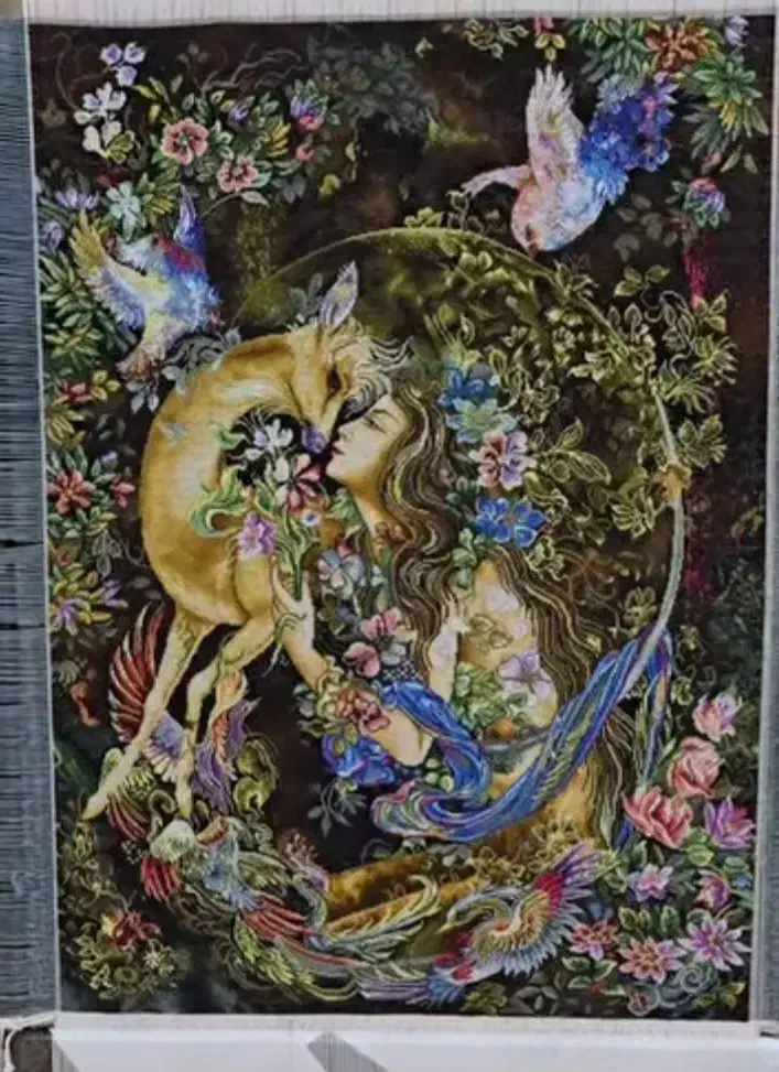 فرش دستبافت|تابلو فرش|سقز, |دیوار