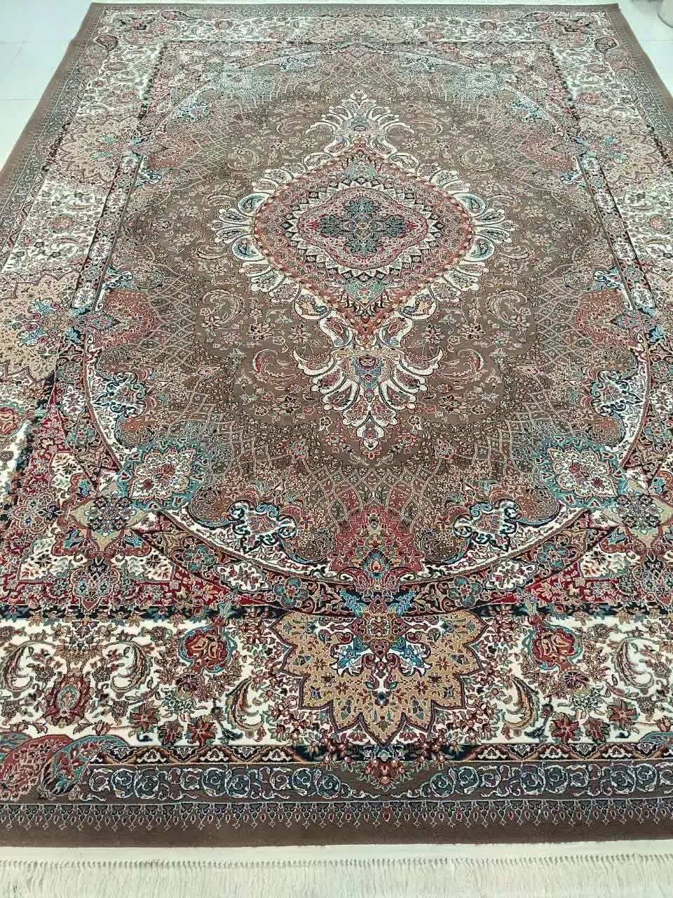 دو تخته فرش12متری700شانه شاهپسند|فرش|ایلام, |دیوار