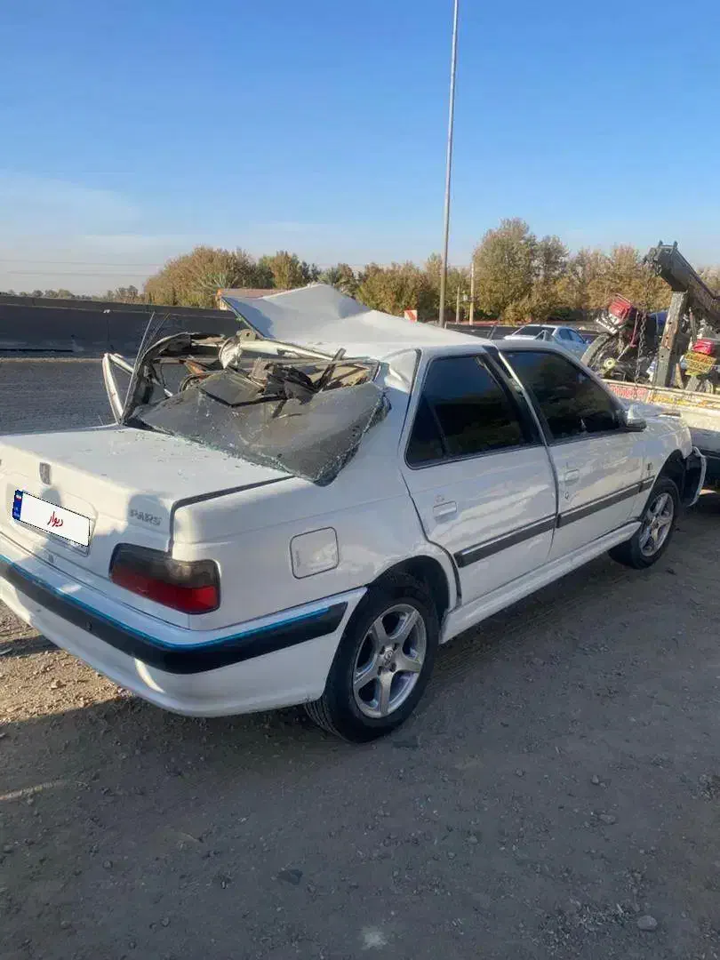 فروش خودرو تصادفی مدل ۹۲ پژو پارس سال|خودرو سواری و وانت|لامرد, |دیوار