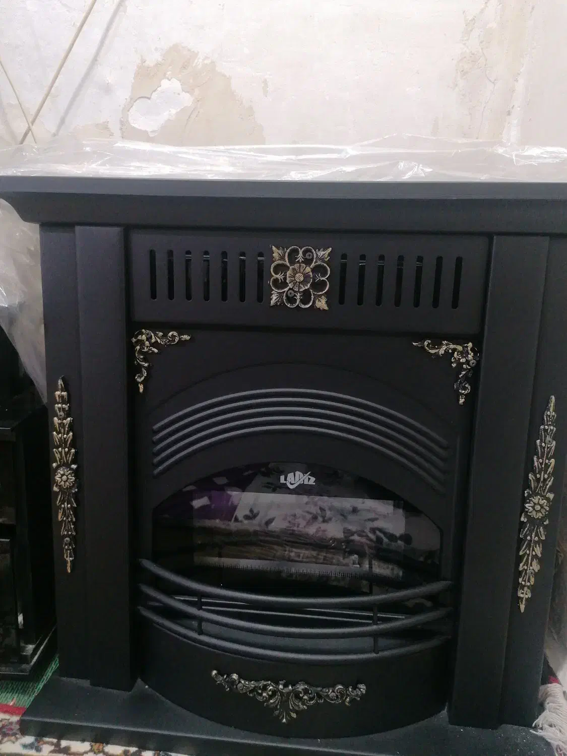 بخاری گازی شومینه دکوراتیو با ضمانت نامه|بخاری، هیتر، شومینه|اهواز, گلدشت|دیوار