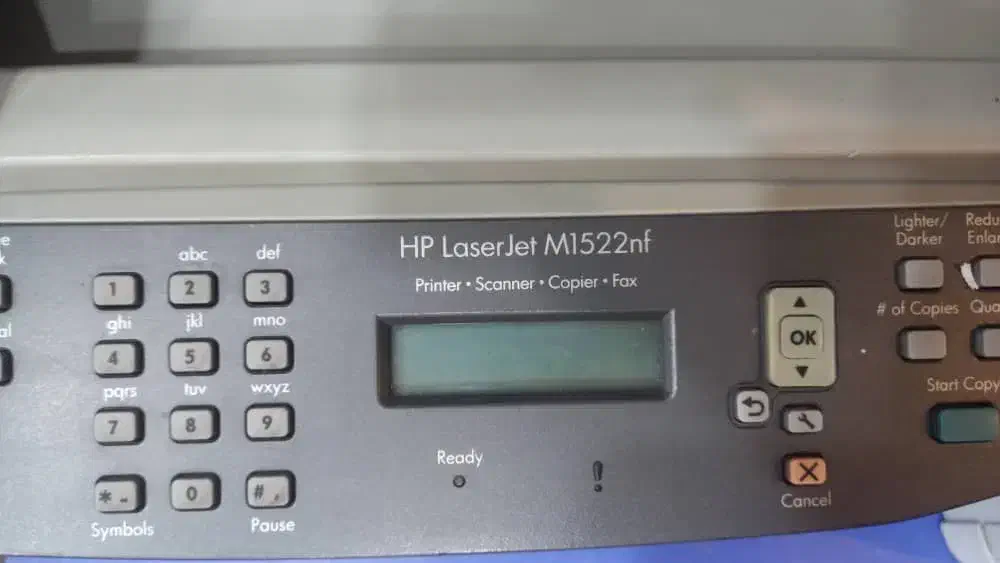 پرینتر لیزری اچ پی چهار کاره LaserJet M1522nf|پرینتر، اسکنر، کپی، فکس|ایلام, |دیوار