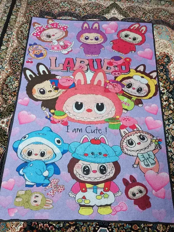 فروش فرشینه طرح لبوبو|روفرشی|کنگاور, |دیوار