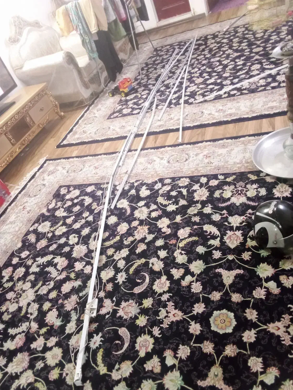 قاب پرده و چوب پرده|پرده، رانر، رومیزی|مشهد, شهید شهریاری|دیوار