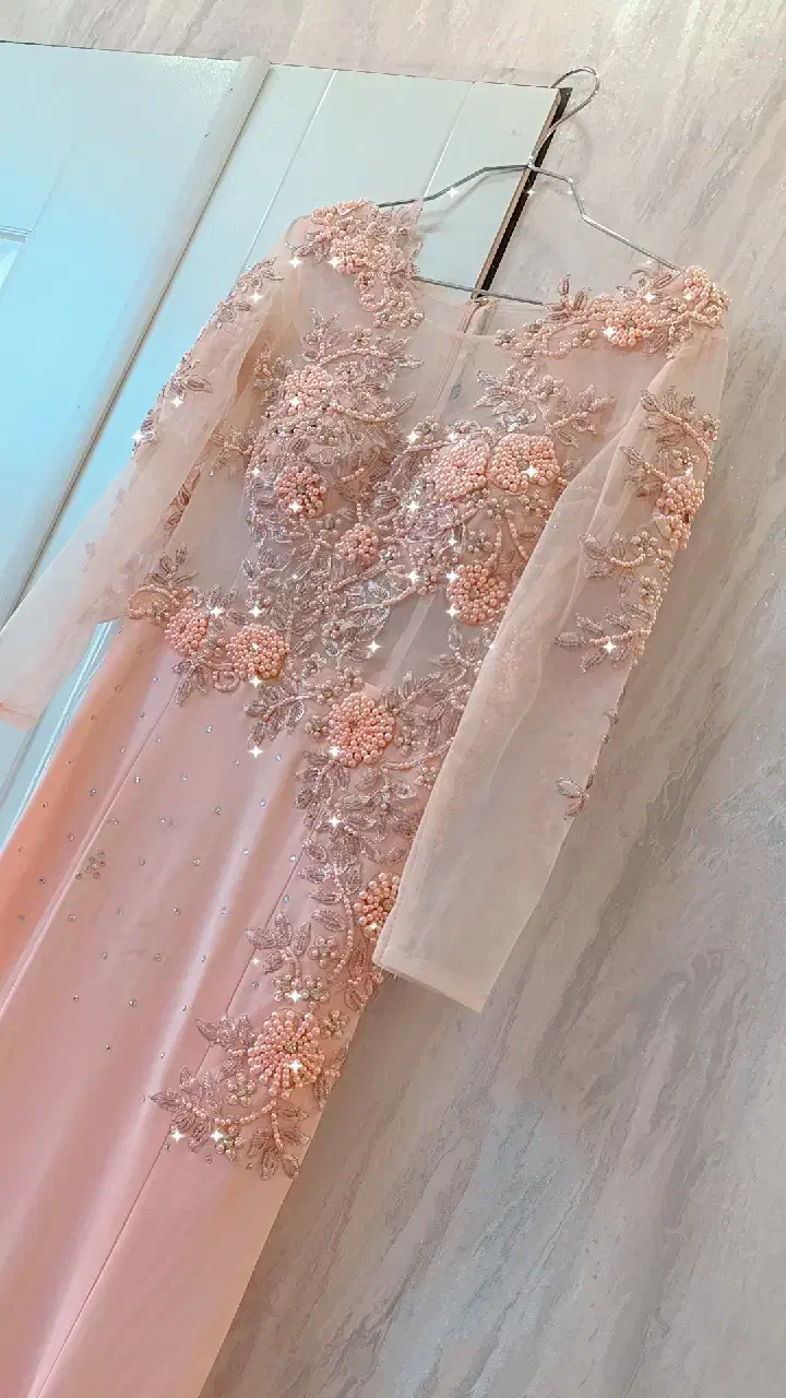 لباس مجلسی کارشده مدل ماهی بینظیر|لباس|ارومیه, |دیوار