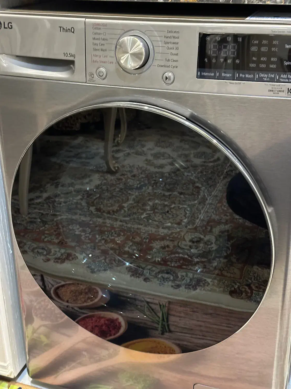 لباسشویی الجی 10/5 کیلو آک|ماشین لباسشویی و خشککن لباس|مشهد, دانشجو|دیوار