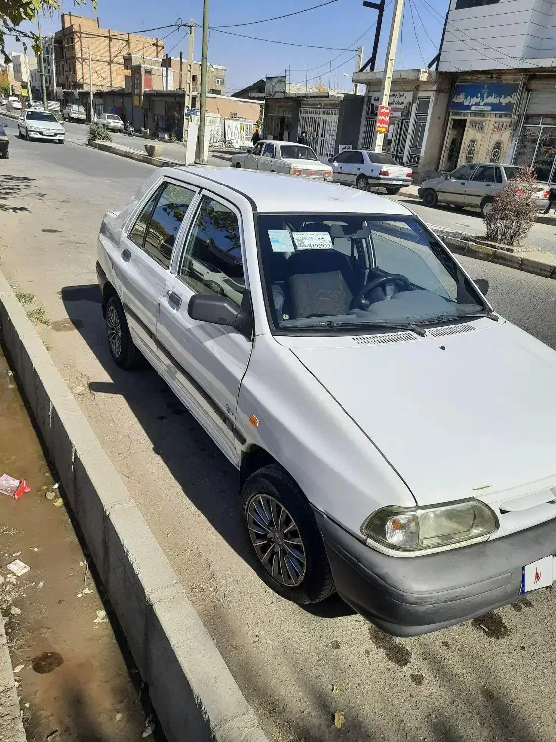 پراید ۹۴سفیدماشین دوم بوده|خودرو سواری و وانت|قروه, |دیوار