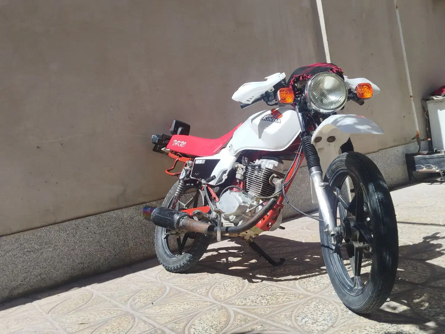 تریل 200 cc کویر|موتورسیکلت|اصفهان, نقش جهان|دیوار