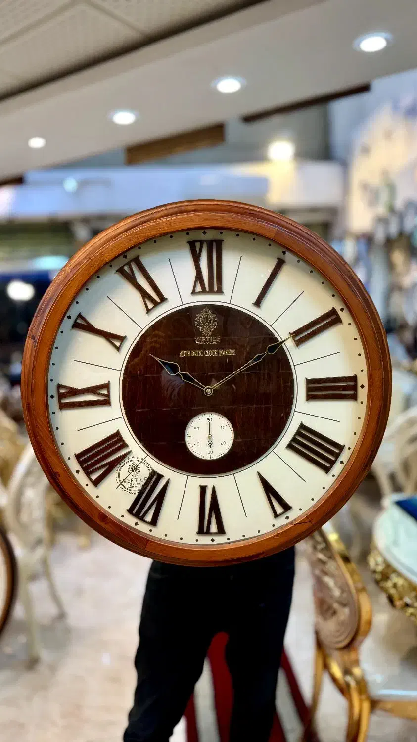 ساعت چوب طبیعی ورتیچ|ساعت دیواری و تزئینی|رشت, بلوار گیلان|دیوار