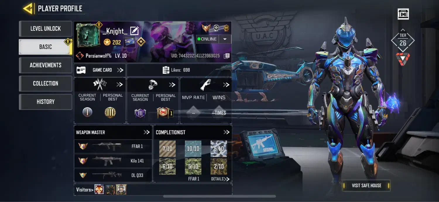 اکانت کالاف|کنسول، بازی ویدئویی و آنلاین|فولادشهر, B2|دیوار