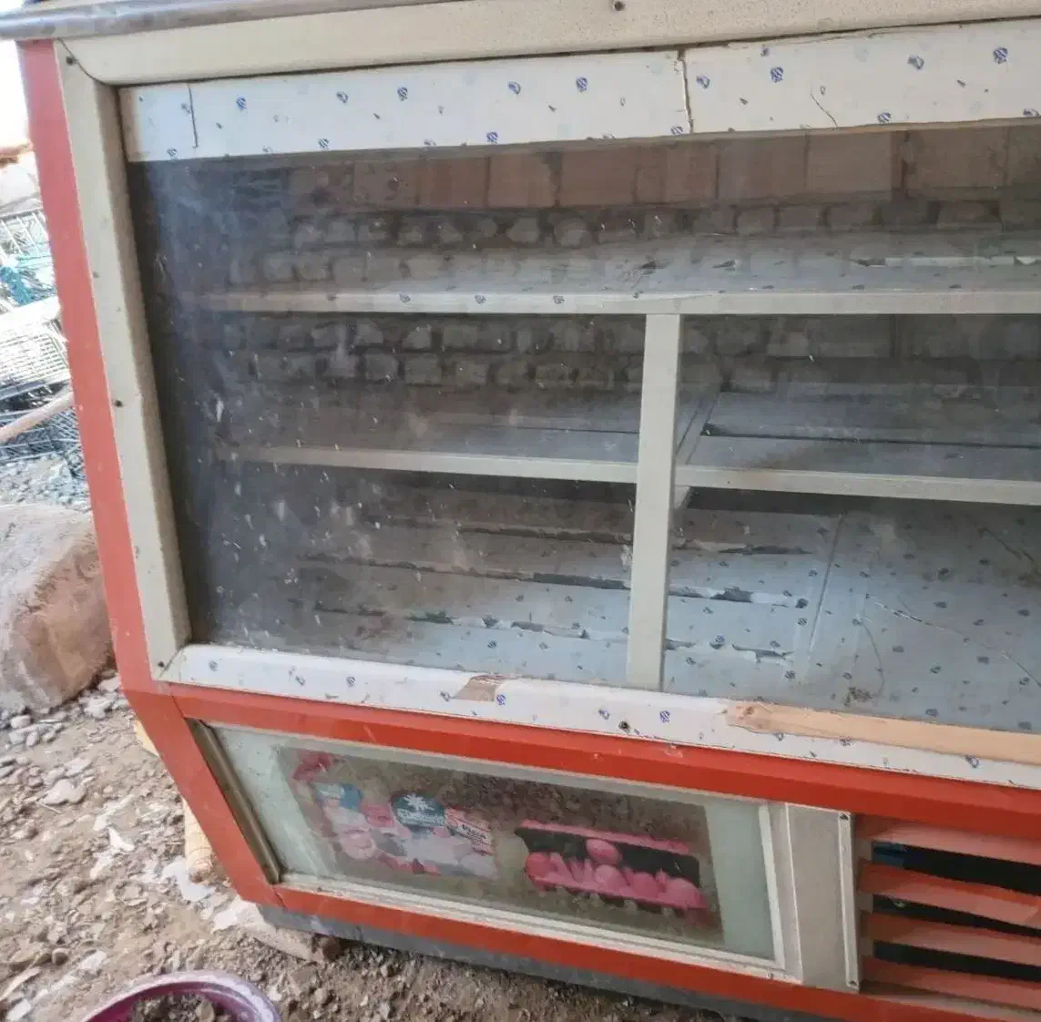 یخچال ویترینی موتور دانفوس سالم|یخچال و فریزر|آق قلا, |دیوار