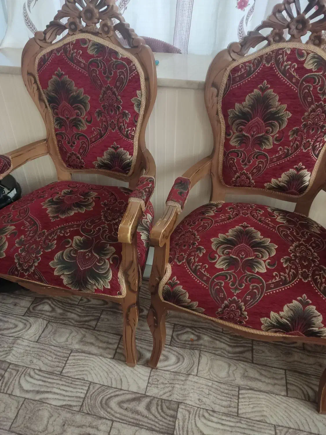 صندلی دسته دار|میز و صندلی غذاخوری|کرمان, |دیوار