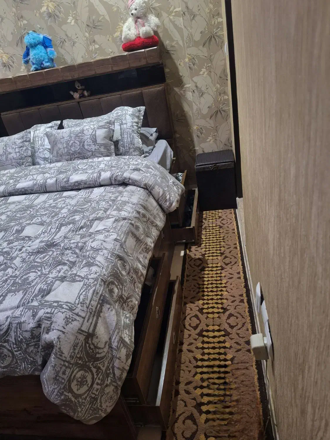 تخت خواب دونفره جک دار|تخت و سرویس خواب|اسلامشهر, مظفریه|دیوار