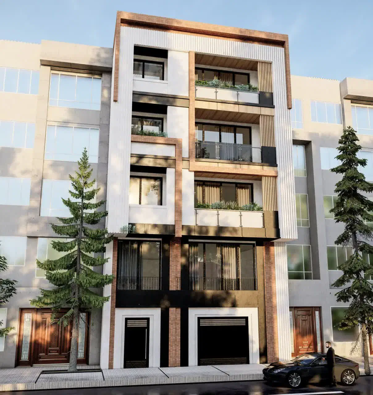 طراحی تخصصی نما و پروژه ویلایی|خدمات پیشه و مهارت|رودسر, |دیوار