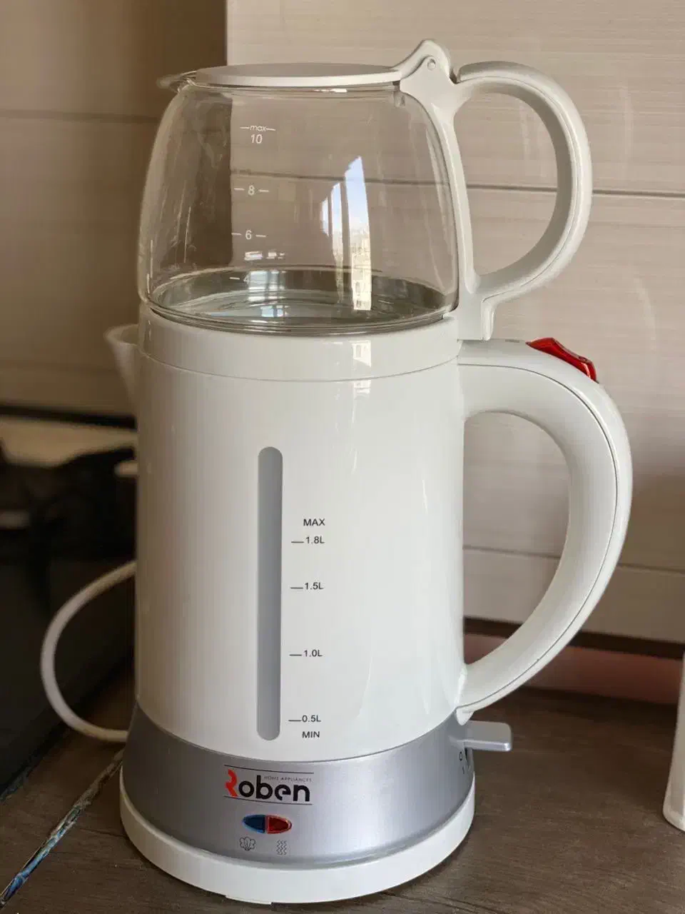 چای ساز برقی نو مارک روبن اصل|سماور، چایساز، قهوهساز|تهران, شهران شمالی|دیوار