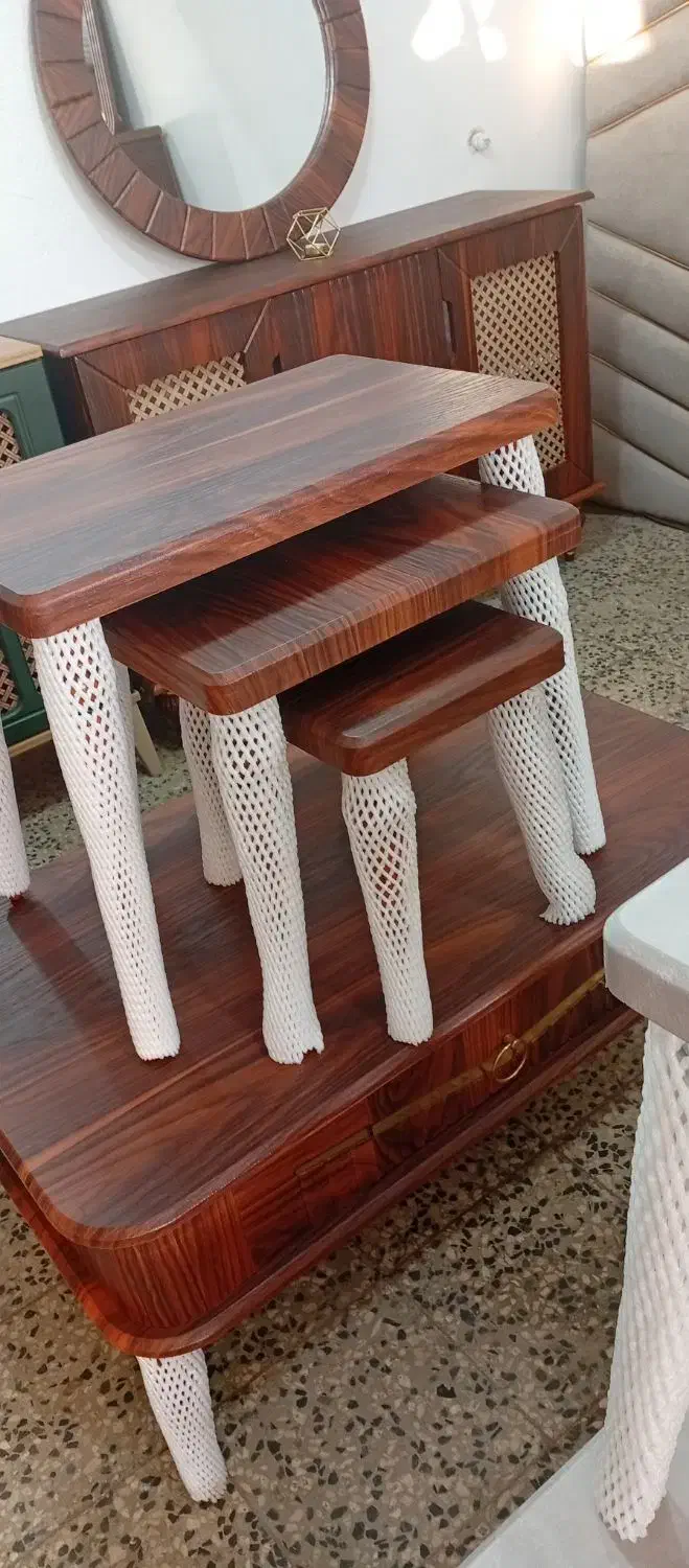 میز وسط وعسلی|مبلمان خانگی و میز عسلی|خرمآباد (تنکابن), |دیوار