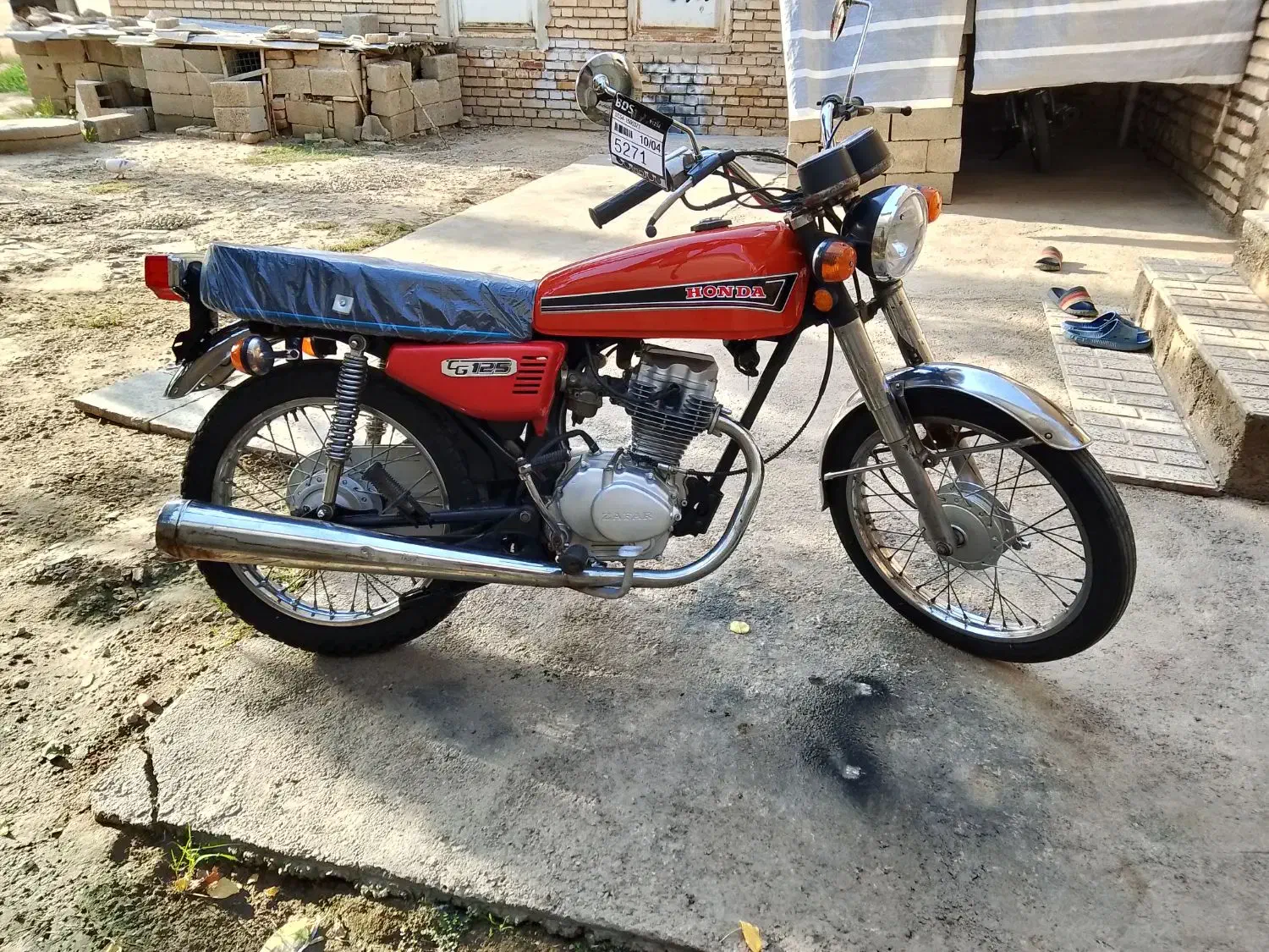 موتور سیکلت مزایده درحد خشک|موتورسیکلت|گنبد کاووس, |دیوار