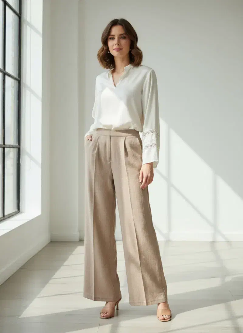 شلوار بگ شانتون (صوفیا) در سایزبندی|لباس|میانه, |دیوار