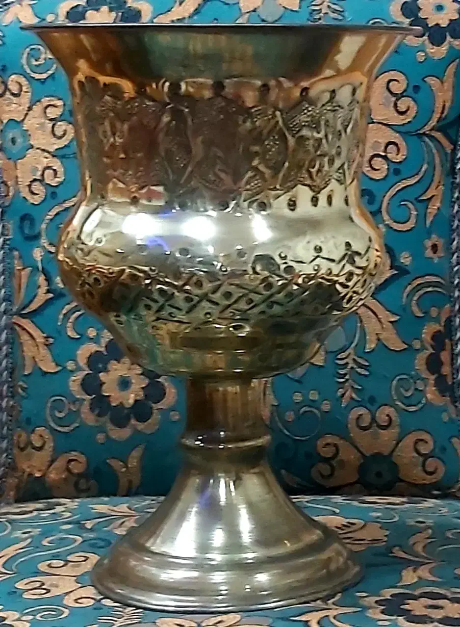 جام برنجی|صنایع دستی و سایر لوازم تزئینی|ورامین, ورامین|دیوار