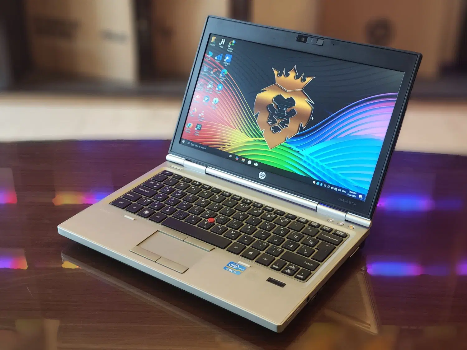 مینی لپتاپ hp فلزی صنعتی DVD دار Core-i7 ویندوز 10|رایانه همراه|تهران, بلوار کشاورز|دیوار