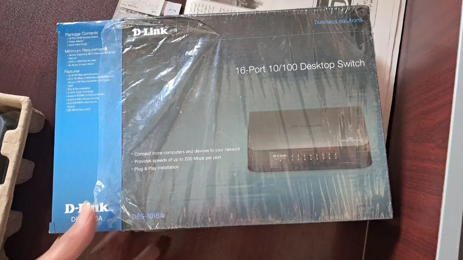 سوییچ 16 پورت غیر مدیریتی دی لینک مدل DES 1016A|مودم و تجهیزات شبکه|رشت, باهنر|دیوار