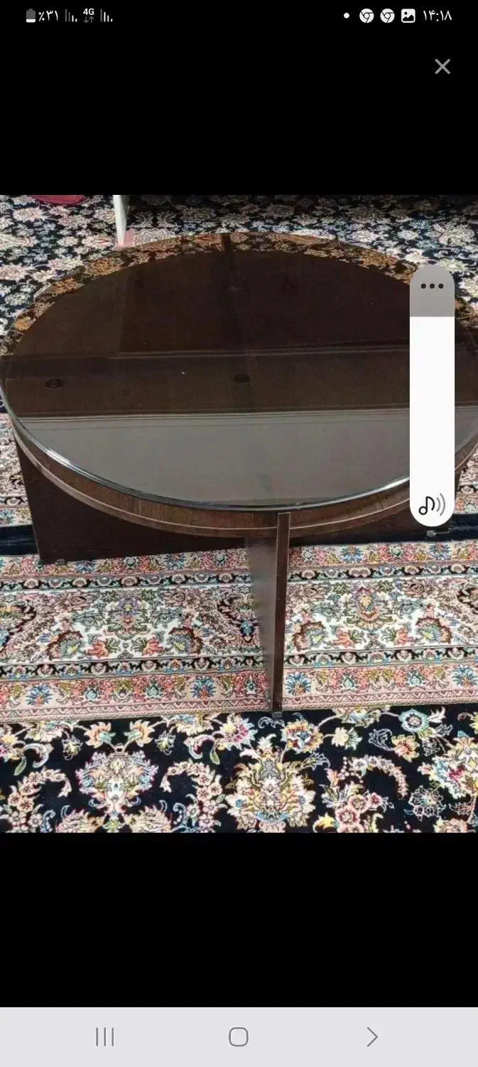 میز جلومبلی با ۴تا عسلی|مبلمان خانگی و میز عسلی|قم, زینبیه|دیوار