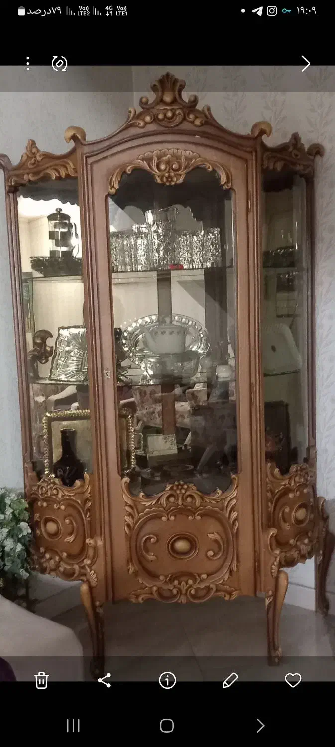 گنجه|بوفه، ویترین، کنسول|مشهد, شهرک امام هادی (شهرک غرب)|دیوار