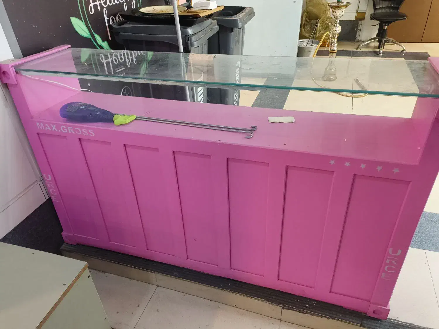 میز پیشخوان صورتی|کافی‌شاپ و رستوران|تهران, سردارجنگل|دیوار