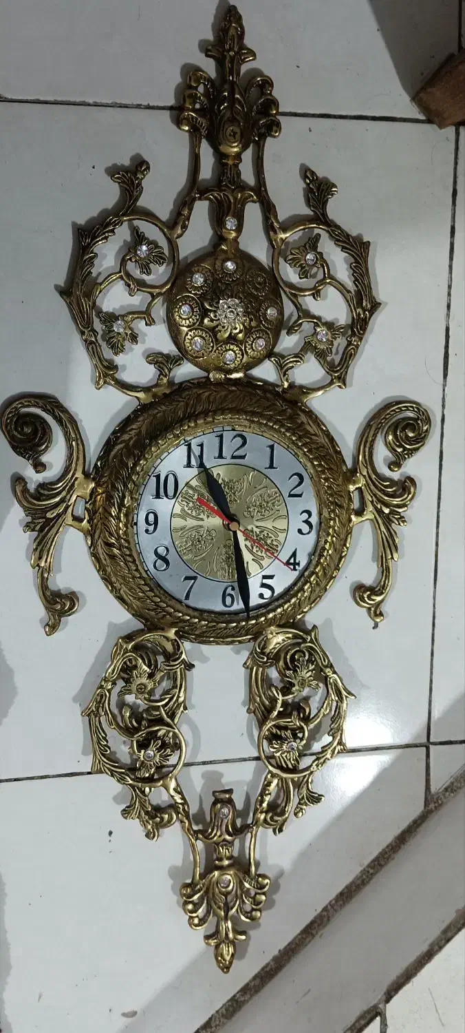 ساعت برنجی|ساعت دیواری و تزئینی|پاکدشت, خاتون آباد|دیوار