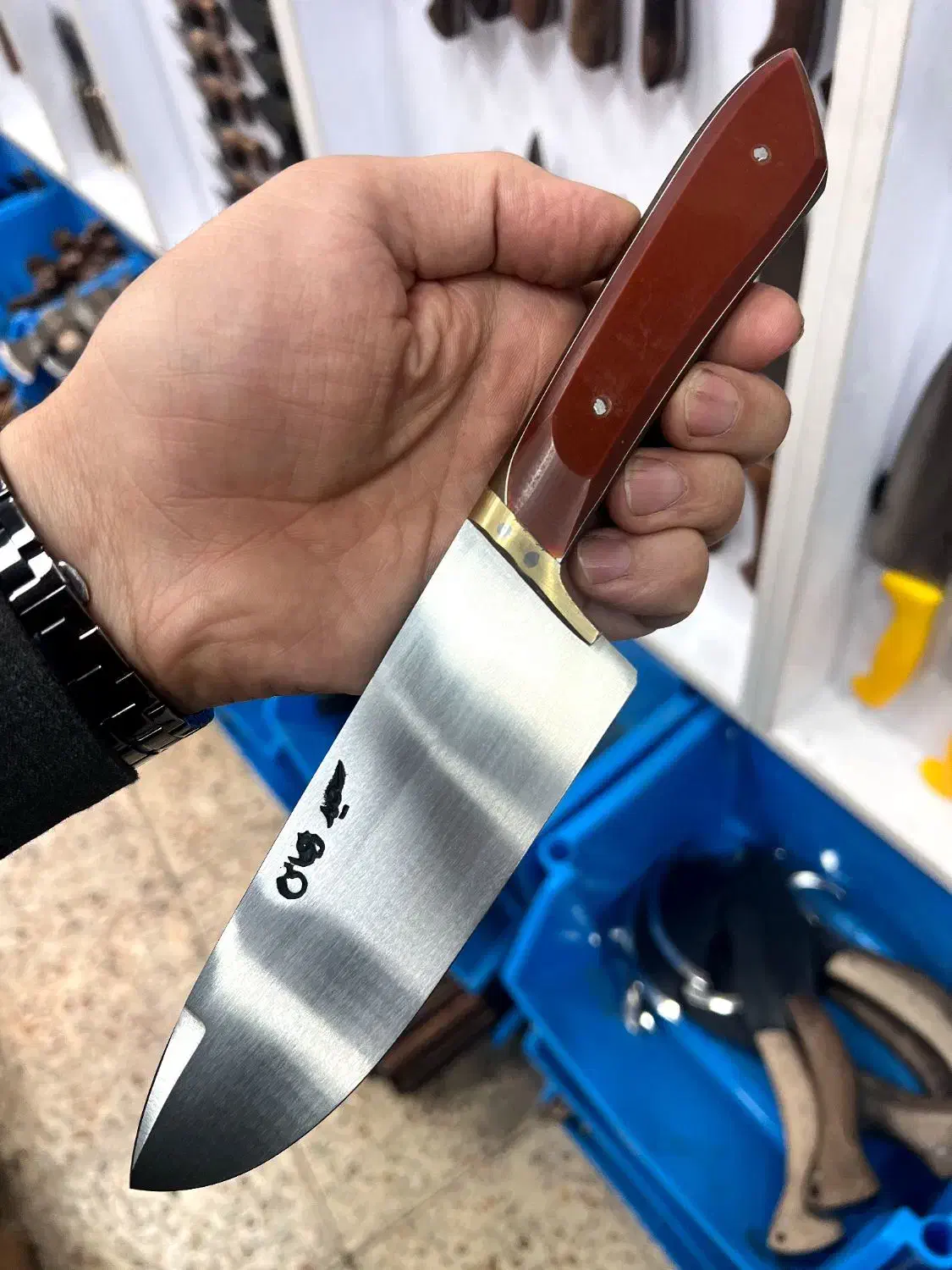 چاقو های قصابی استاد سعید ارسال با پست|کوهنوردی و کمپینگ|تهران, زنجان جنوبی|دیوار