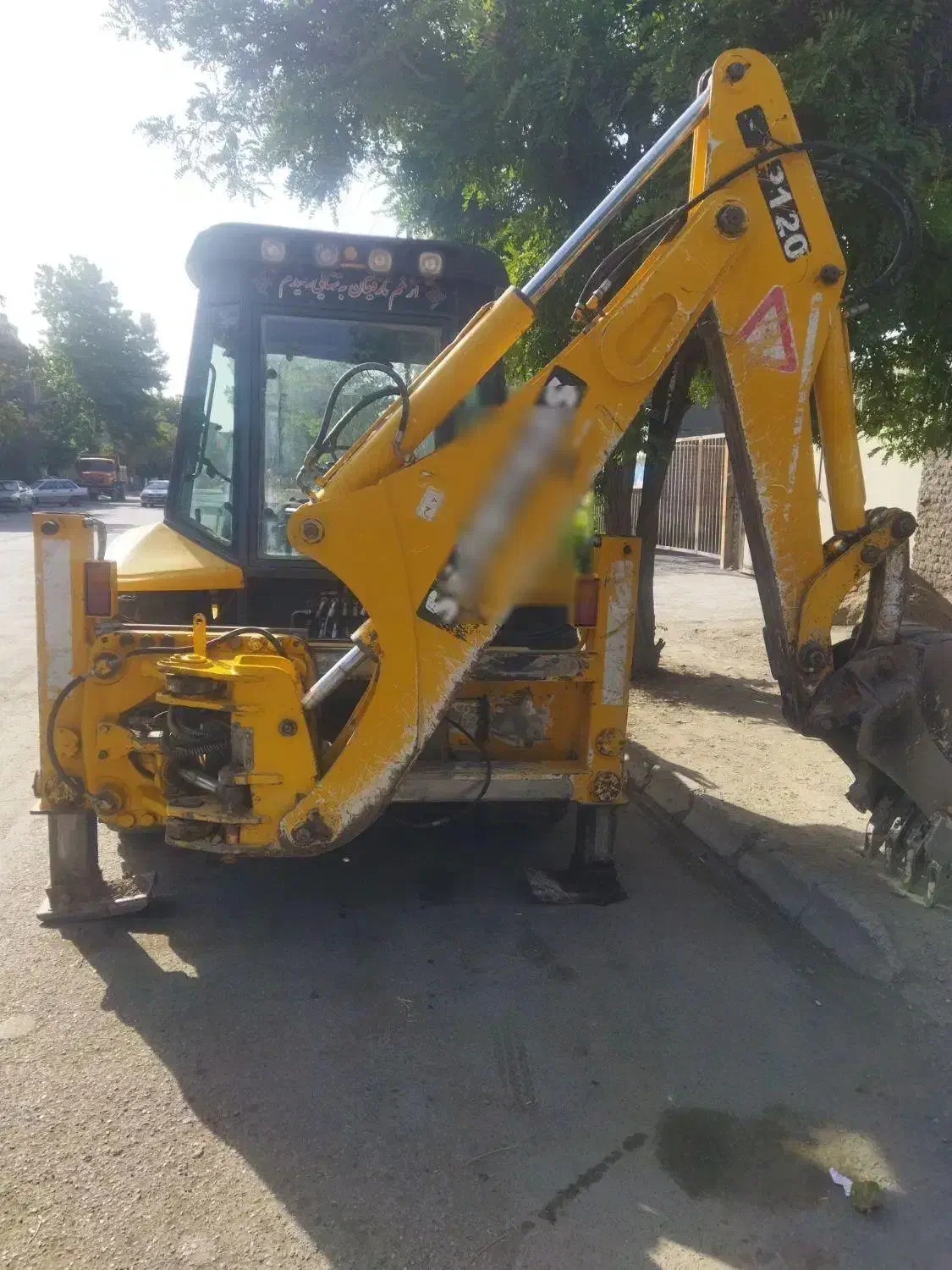 بیل بکهو سنوپارس 120 مدل 92|خودرو سنگین|چناران, |دیوار