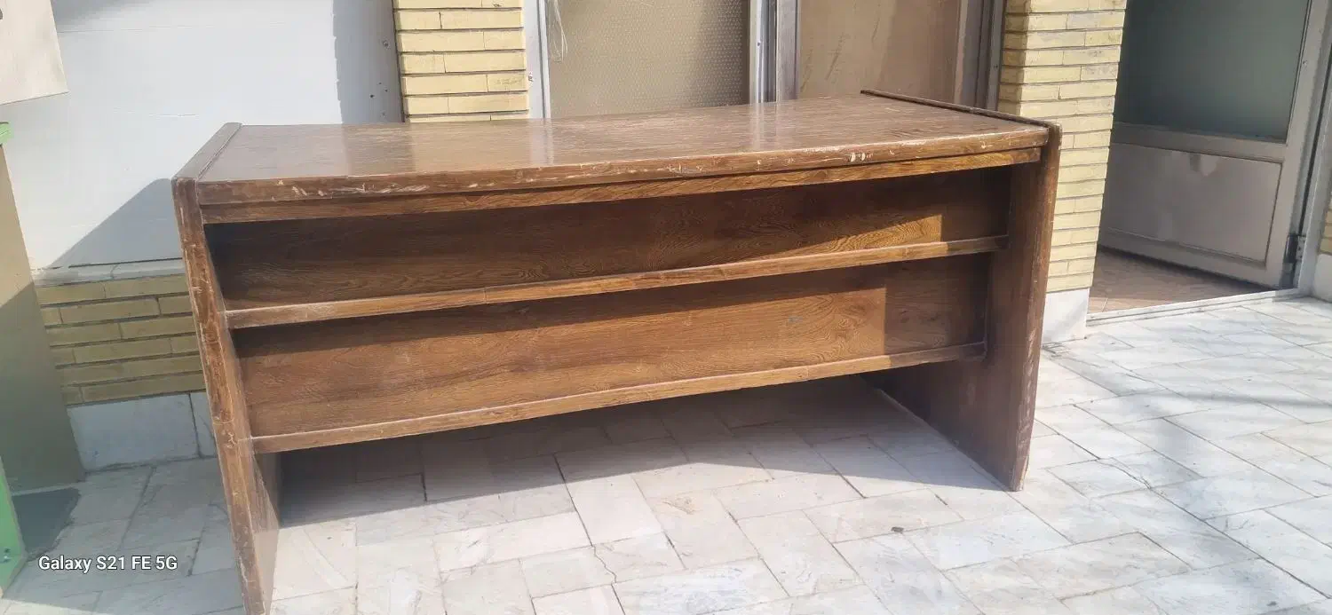 میز چوبی مدیریتی|دفتر کار|فلاورجان, |دیوار