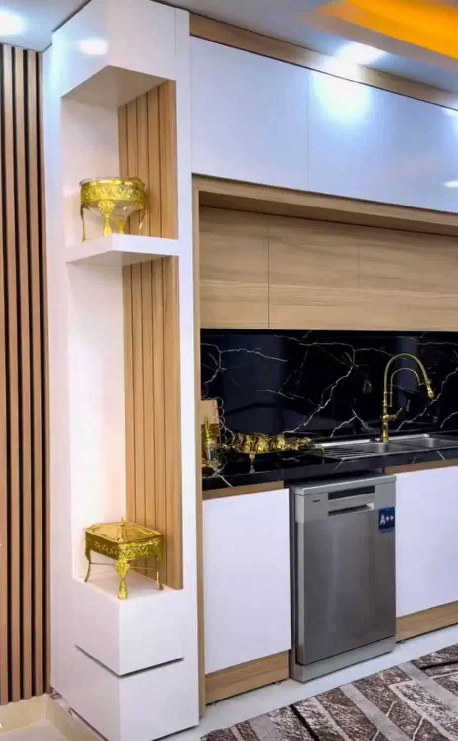 طراحی و ساخت کابینت آشپزخانه کمد دیواری وغیره|آبچکان و نظمدهنده ظروف|جیرفت, |دیوار