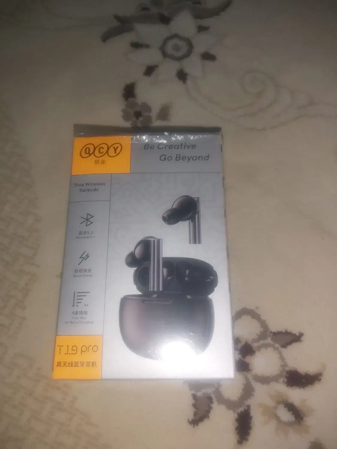 ایپاد qcy t19 pro|لوازم جانبی موبایل و تبلت|گلبهار, شهر جدید گلبهار|دیوار