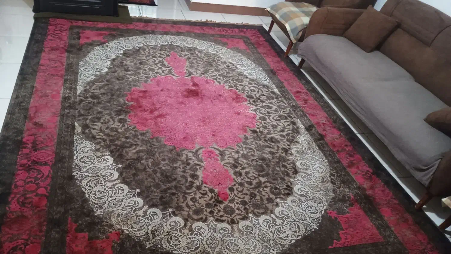 فروش دو تخته فرش تخفیف پای معامله داده میشود|فرش|نسیمشهر, |دیوار