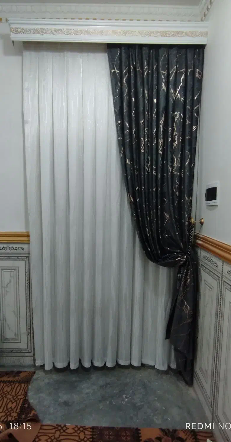 نصب انواع پرده پانچ و مینیمال و پلیسه و زبرا و ...|خدمات پیشه و مهارت|جاسک, |دیوار