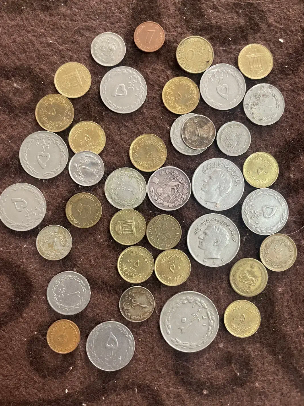 سکه قدیمی ایرانی و خارجی|کلکسیون سکه، تمبر، اسکناس|خمینی‌شهر, |دیوار