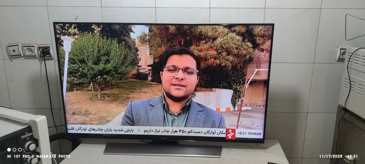 تلویزیون سامسونگ 48اینچ هوشمند|تلویزیون و پروژکتور|رشت, خواهر امام|دیوار