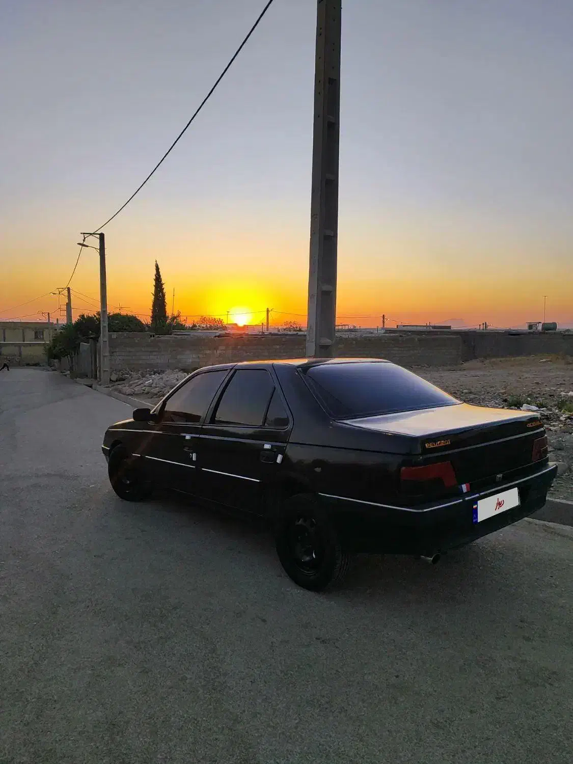 فروش پژو ۴۰۵مشکی|خودرو سواری و وانت|دهدشت, |دیوار