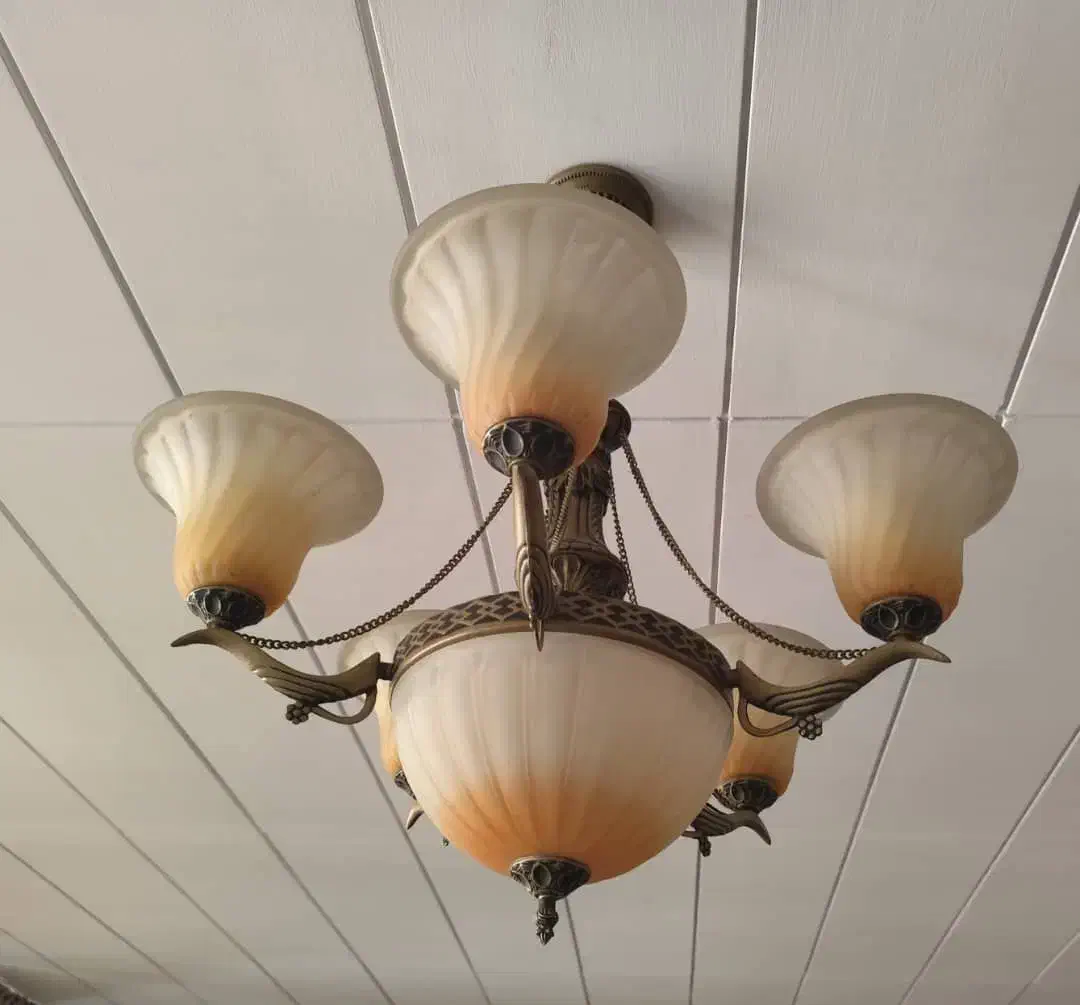 لوستر ۵شعله|لوستر و چراغ آویز|تهران, آرژانتین|دیوار