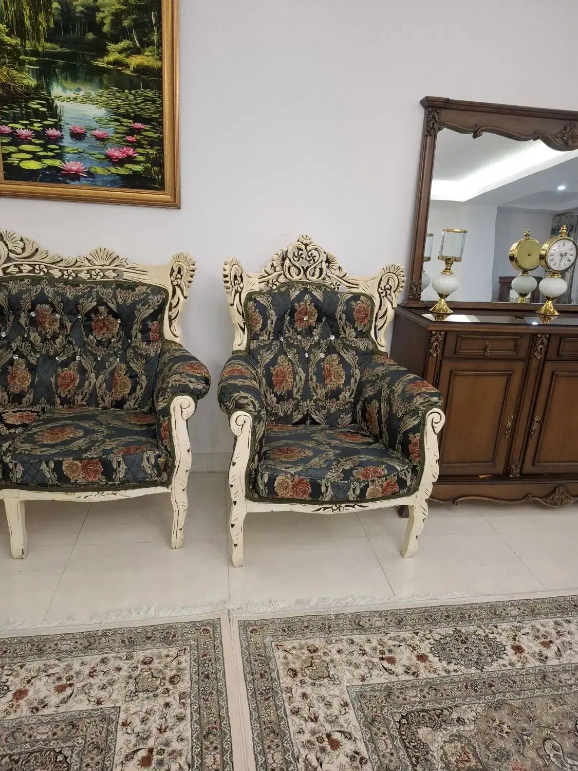 مبل ۸نفره|مبلمان خانگی و میز عسلی|فردیس, ثابتی|دیوار