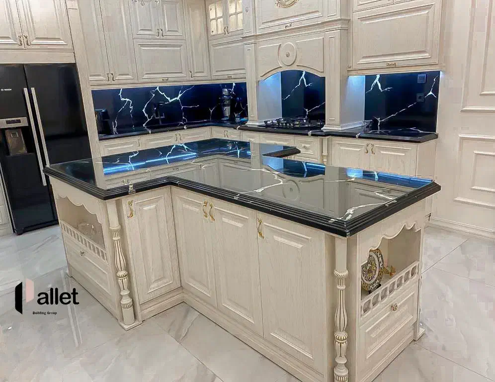 طراحی و اجرای کابینت ، کناف ، درب و پنجره UPVC|خدمات پیشه و مهارت|رشت, معلم|دیوار