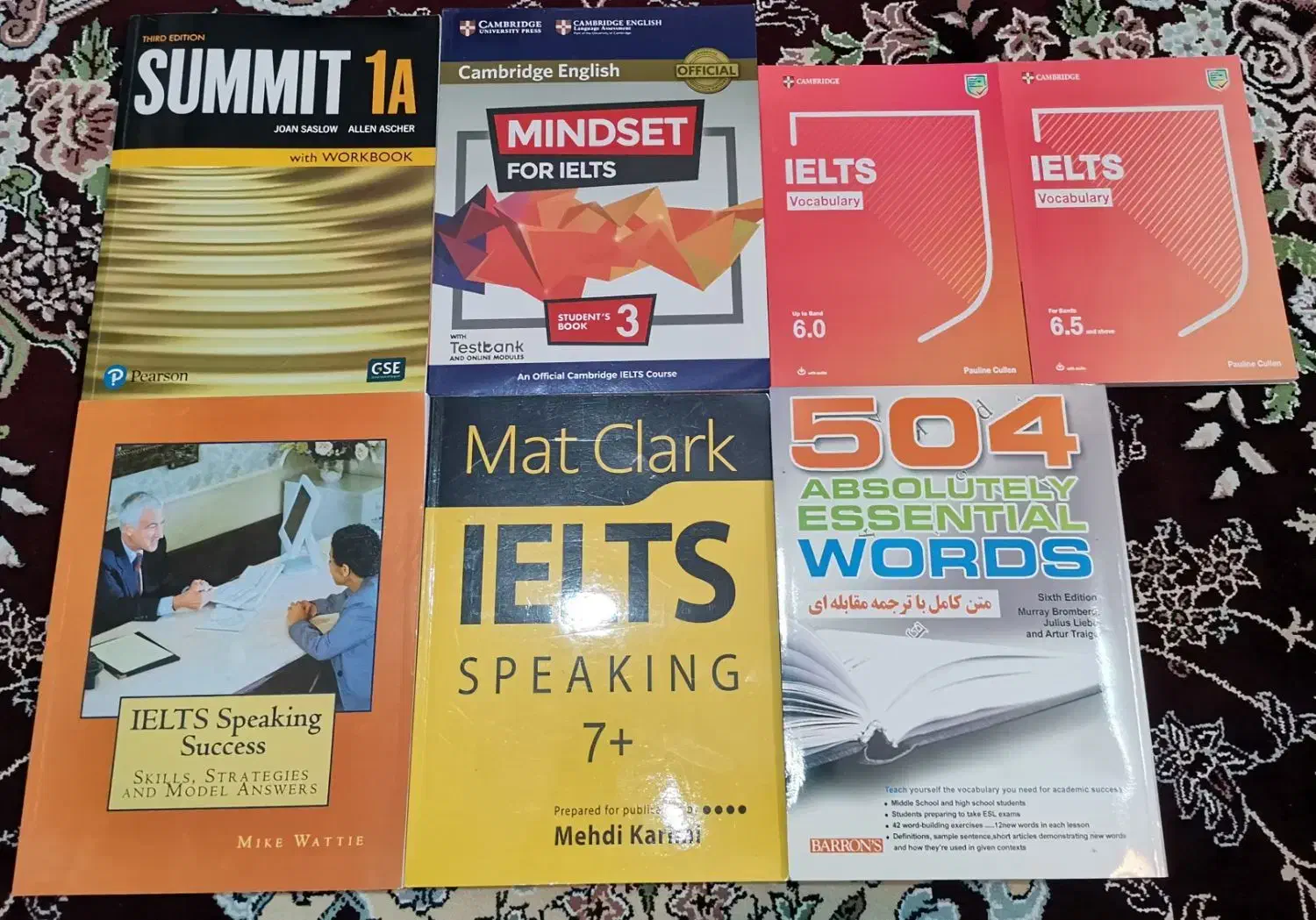 کتاب‌های زبان انگلیسی و آیلتس IELTS (کاملا نو)|کتاب و مجله آموزشی|تهران, شهرک هما|دیوار