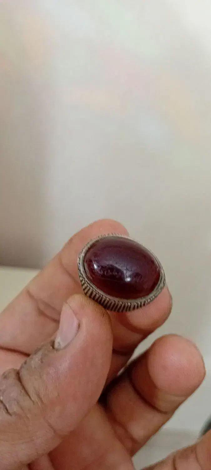 انگشتر نقره عقیق|کلکسیون اشیاء عتیقه|گرگان, |دیوار